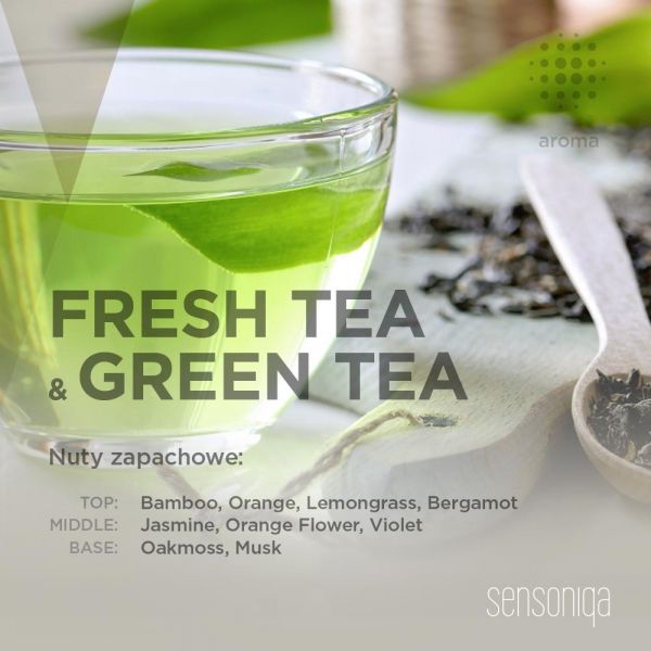 4 szt. świece zapachowe FRESH TEA & GREEN TEA
