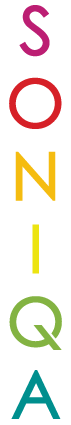 Logo SONIQA wersja pionowa - A - full kolor
